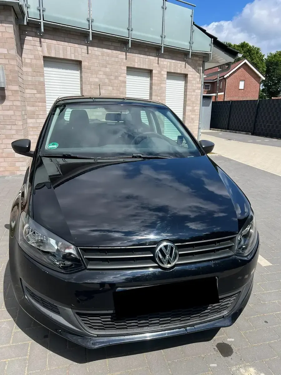 Gebraucht VW Polo Trendline 60 PS (44 kW) 2010 Schwarz Kleinwagen