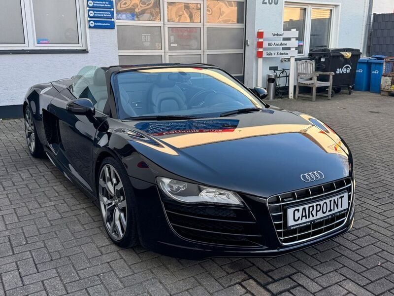 Schwarz Gebraucht 2011 Audi R8 Spyder Sport Cabrio | 89.000 € (Superpreis) - Bild 1/4