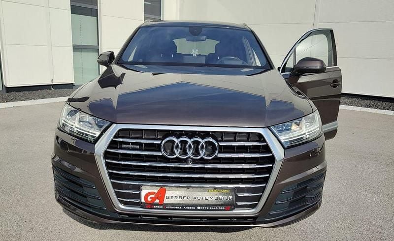 Braun Gebraucht 2015 Audi Q7 S-Line SUV | 32.800 € (Teuer) - Bild 1/4