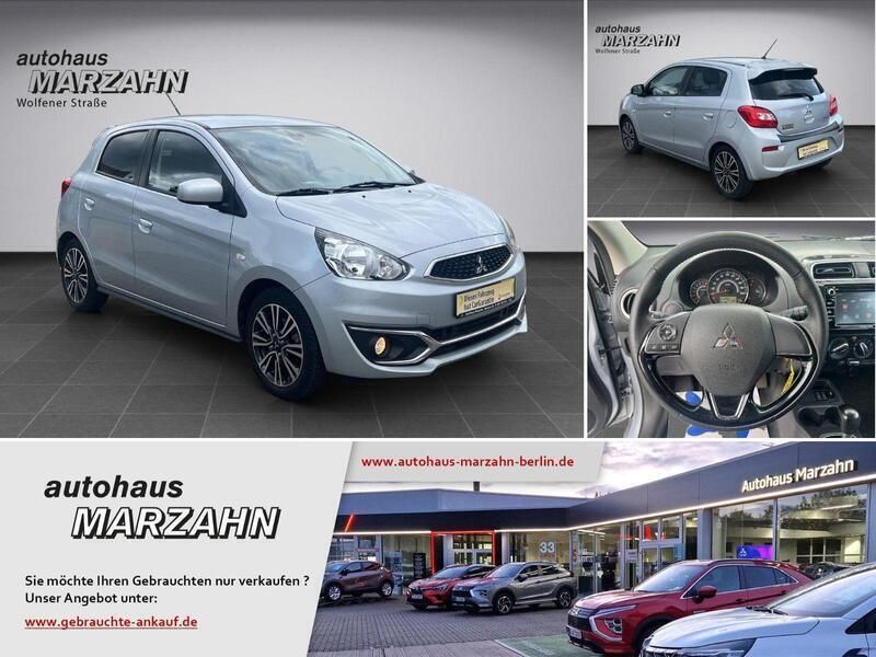 Silber Gebraucht 2018 Mitsubishi Space Star Edition Kleinwagen | 9.990 € (Guter Preis) - Bild 1/4