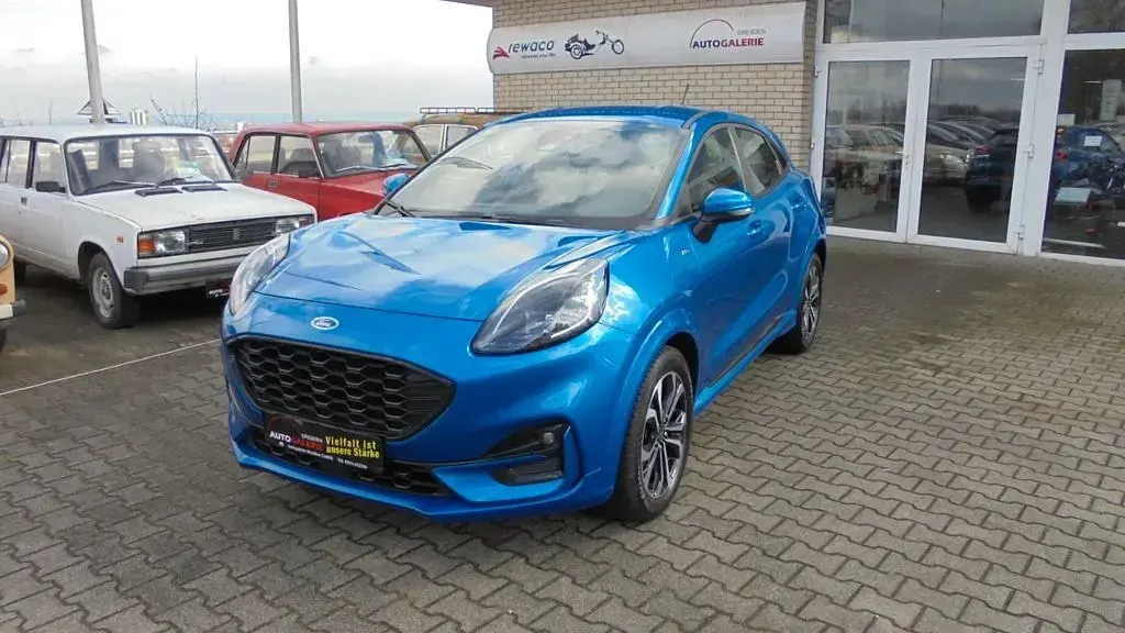 Gebraucht Ford Puma ST-Line 125 PS (91 kW) 2023 Blau SUV