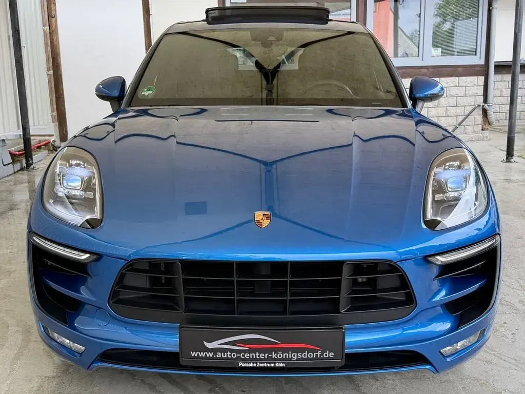 Gebraucht Porsche Macan Turbo Performance Package 441 PS (324 kW) 2017 Blau SUV