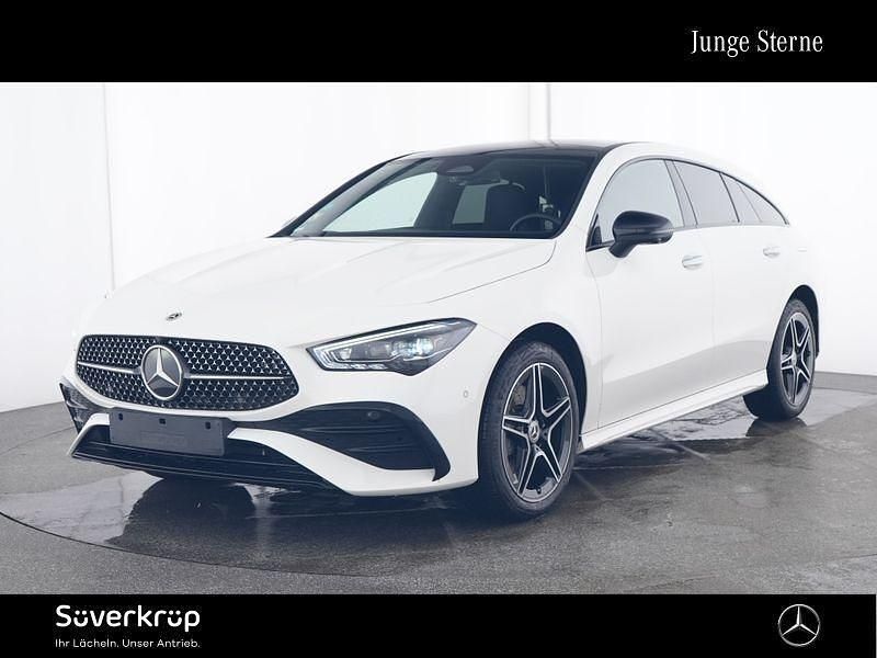Weiß Gebraucht 2024 Mercedes CLA250e Shooting Brake AMG Kombi | 37.250 € (Fairer Preis) - Bild 1/4