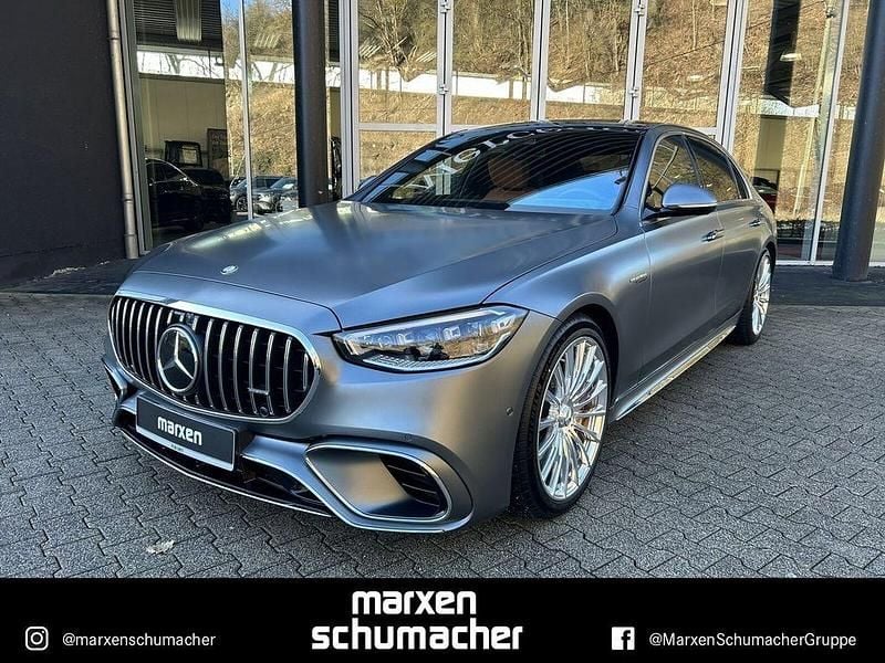 Grau Gebraucht 2023 Mercedes S63 AMG AMG Limousine | 184.480 € (Teuer) - Bild 1/4