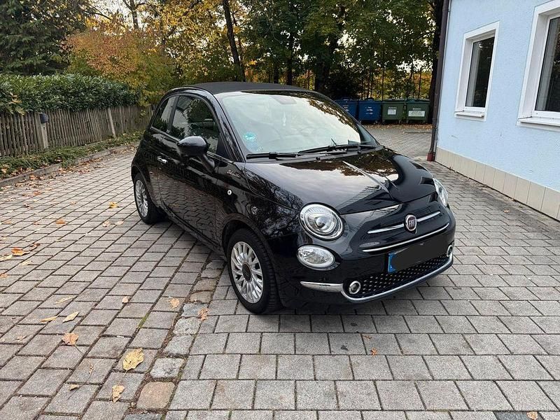 Schwarz Gebraucht 2022 Fiat 500C Dolcevita Cabrio | 11.200 € (Guter Preis) - Bild 1/4