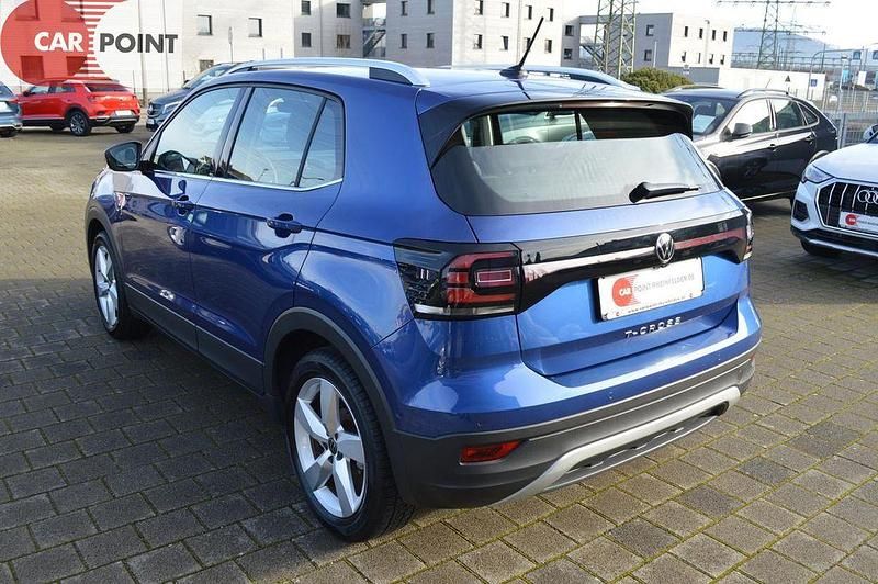 Gebraucht VW T-Cross Style 110 PS (80 kW) 2021 Reef blue metallic SUV