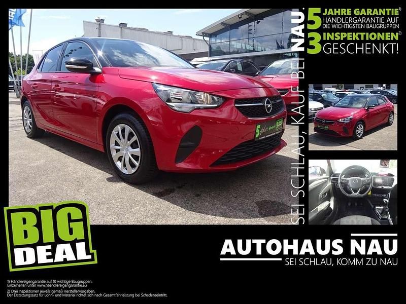 Chili rot Gebraucht 2022 Opel Corsa Edition Kleinwagen | 13.490 € (Fairer Preis) - Bild 1/4