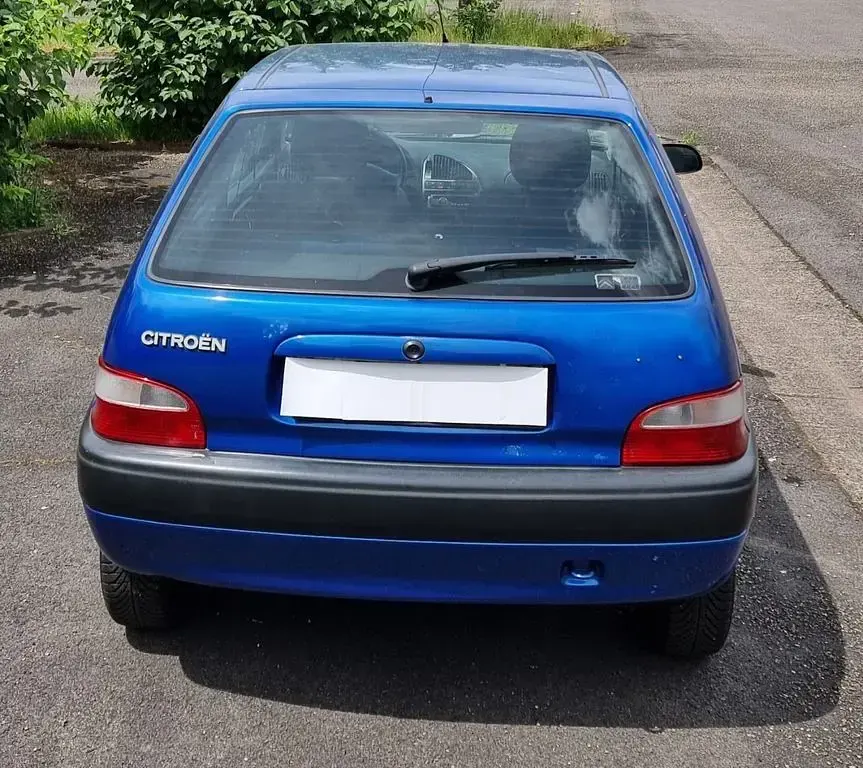 Gebraucht Citroën Saxo 60 PS (44 kW) 2002 Blau Kleinwagen