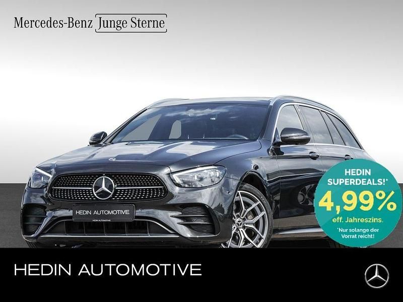 Grau Gebraucht 2023 Mercedes E220 AMG Kombi | 44.870 € (Teuer) - Bild 1/4