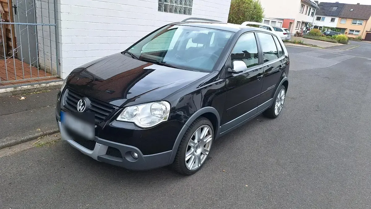Gebraucht VW Polo Cross 80 PS (58 kW) 2006 Schwarz Kleinwagen