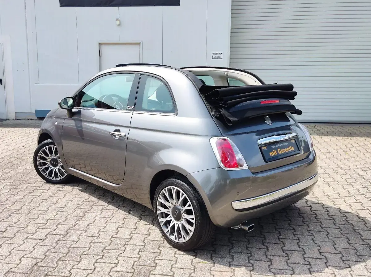Gebraucht Fiat 500C Lounge 69 PS (50 kW) 2011 Grau Cabrio