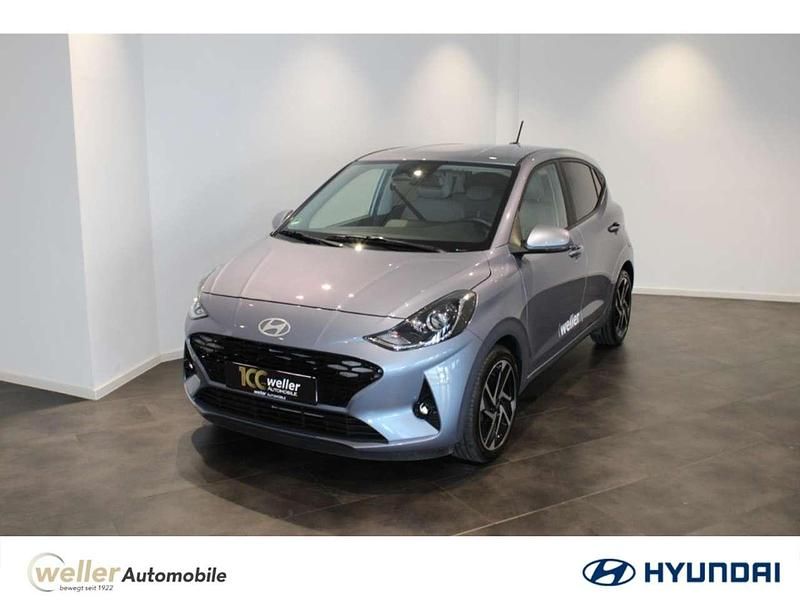 Metablue mineraleffekt (blau) Gebraucht 2024 Hyundai i10 Prime Kleinwagen | 19.910 € (Etwas zu teuer) - Bild 1/4