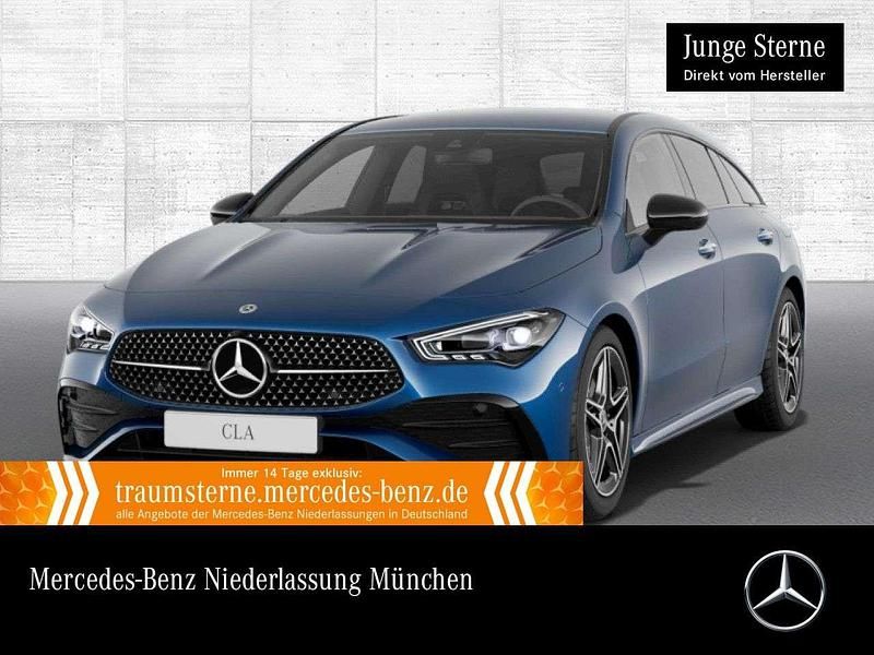 Spektralblau Gebraucht 2024 Mercedes CLA200 AMG Kombi | 31.490 € (Guter Preis) - Bild 1/3