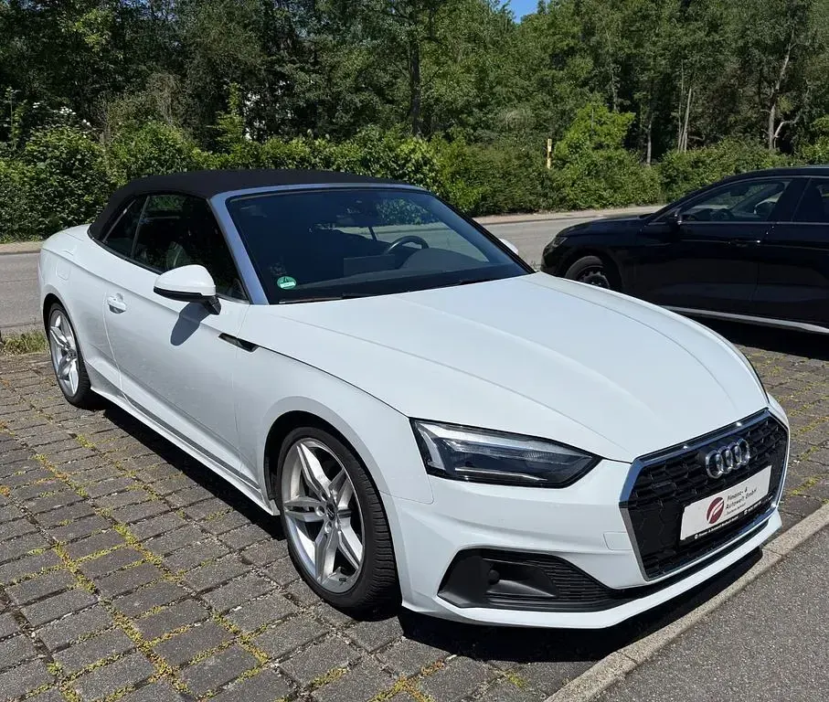 Gebraucht Audi A5 Cabriolet Basis 190 PS (139 kW) 2020 Weiß Cabrio