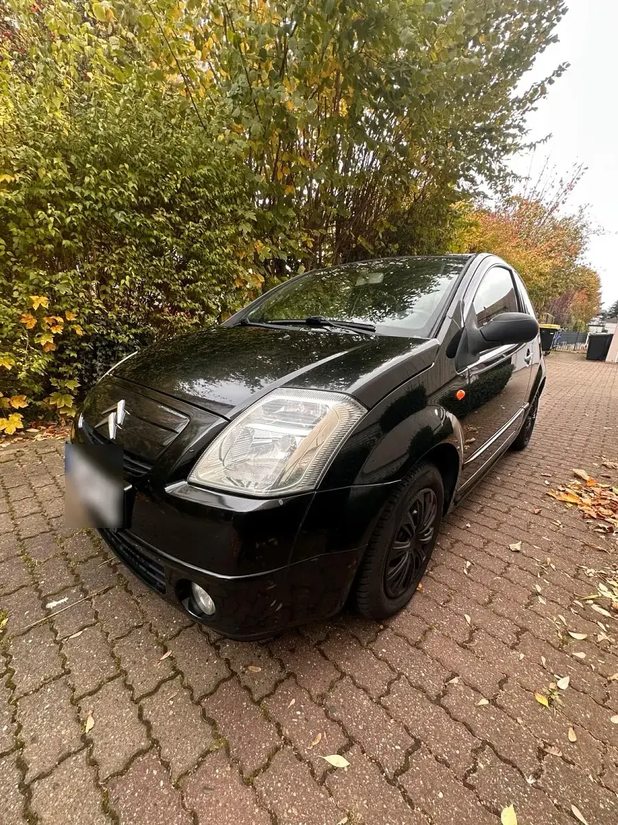 Gebraucht Citroën C2 70 PS (51 kW) 2004 Schwarz Kleinwagen