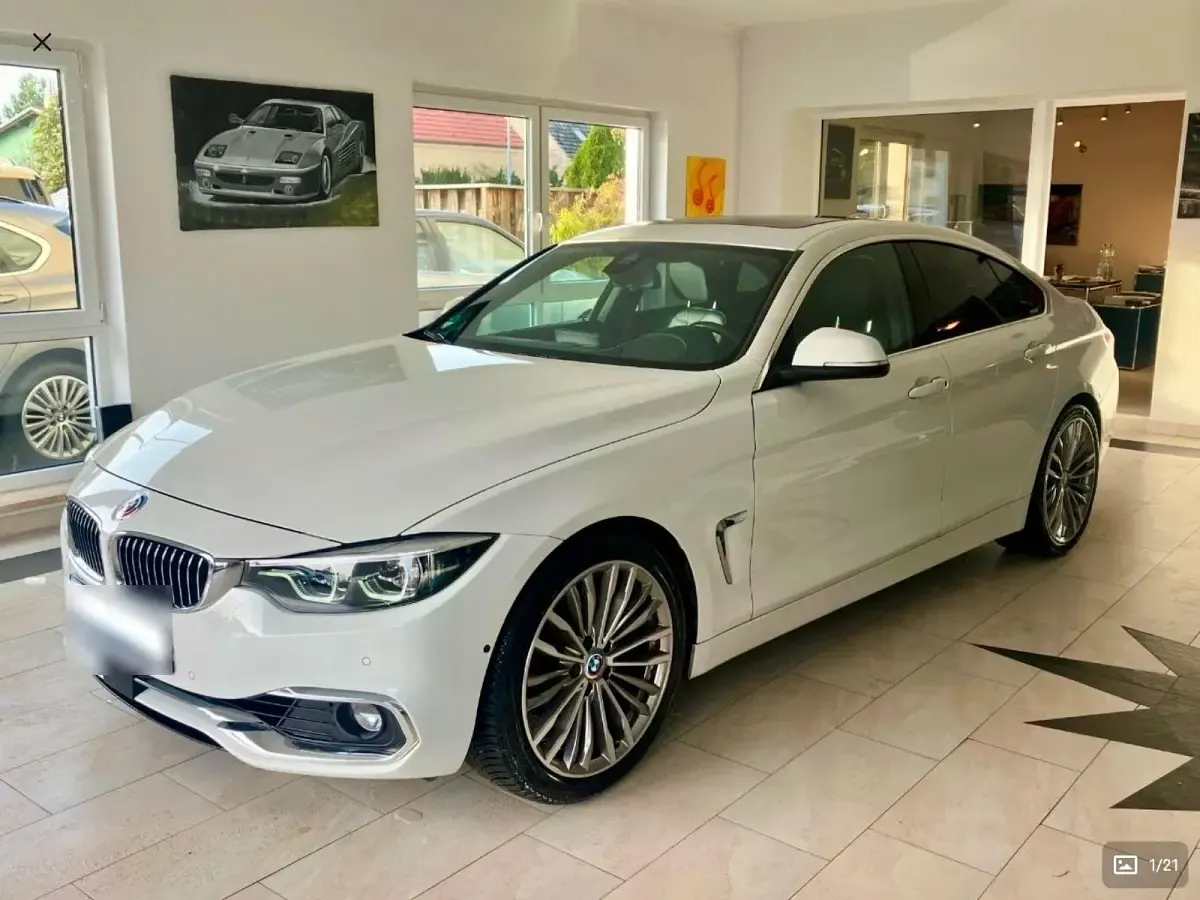 Gebraucht BMW 420 Gran Coupé Luxury Line 184 PS (135 kW) 2018 Weiß Coupé
