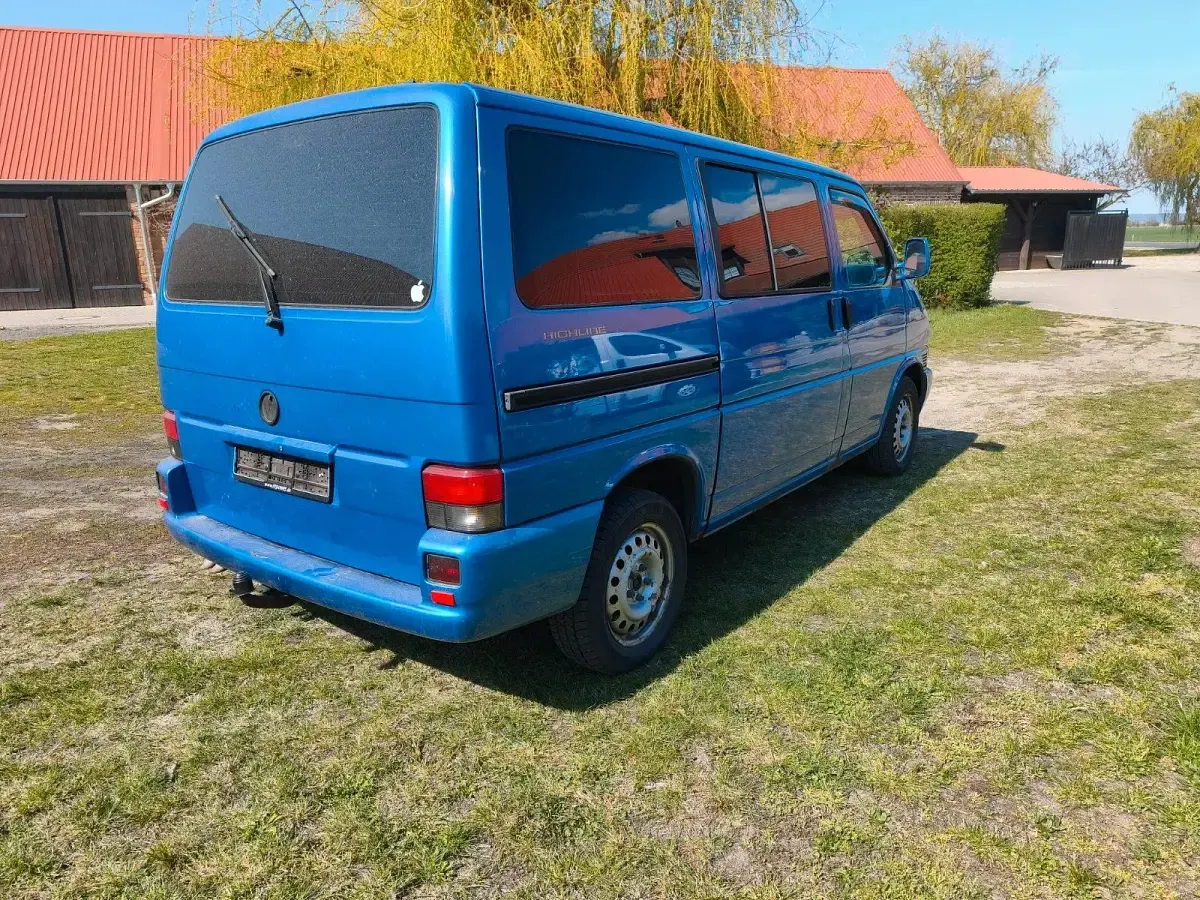Gebraucht VW Multivan Highline 151 PS (111 kW) 2000 Blau Van / Kleinbus