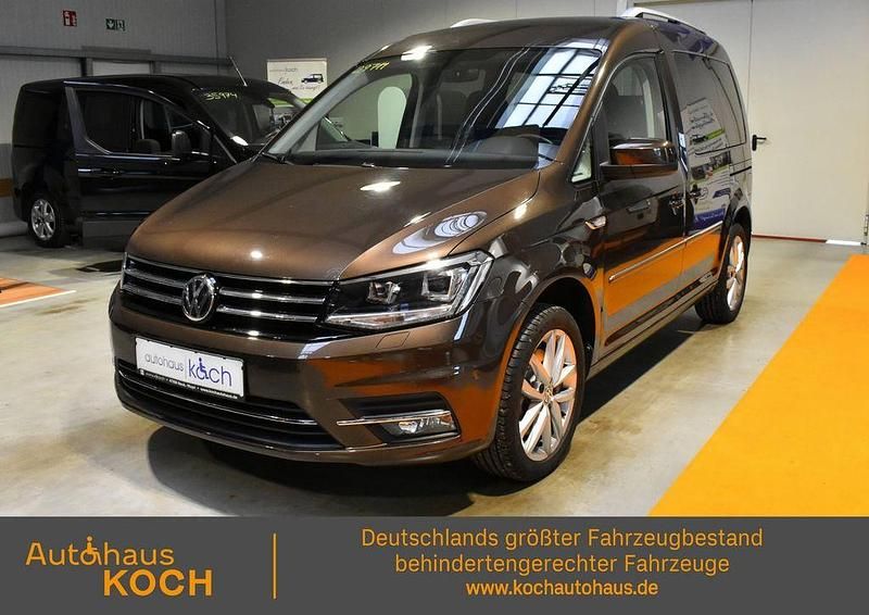 Gebraucht VW Caddy Highline 125 PS (91 kW) 2017 Braun Van / Kleinbus