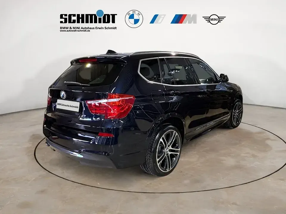 Gebraucht BMW X3 M Sport 190 PS (139 kW) 2017 Carbonschwarz SUV