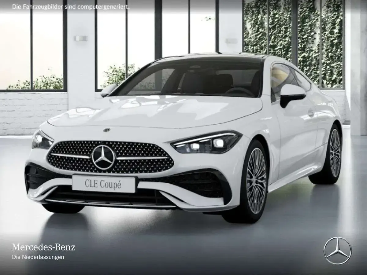 Gebraucht Mercedes CLE200 AMG 204 PS (150 kW) 2025 Weiß Coupé