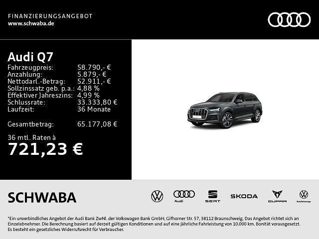 Gebraucht Audi Q7 S-Line 286 PS (210 kW) 2023 Grau SUV