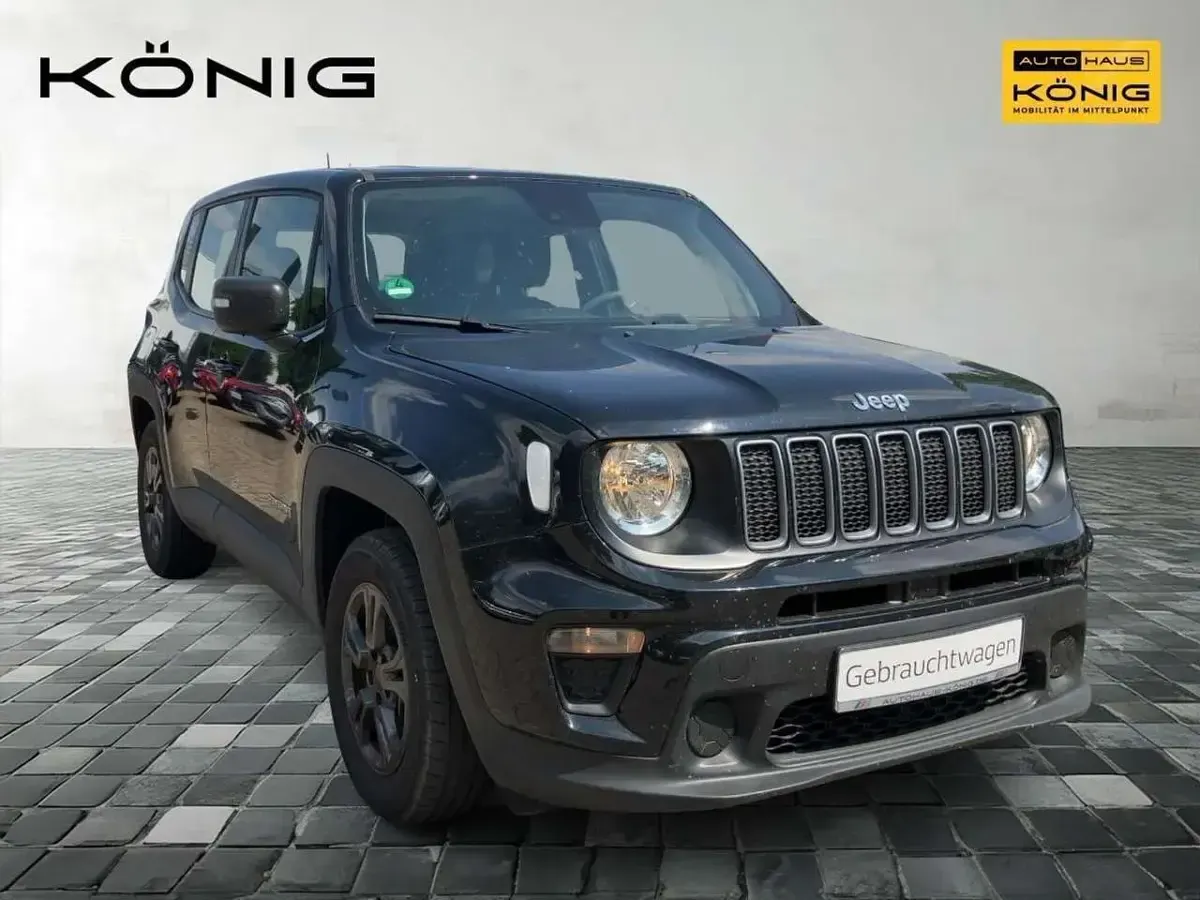 Gebraucht Jeep Renegade Longitude 131 PS (96 kW) 2023 Solid black SUV