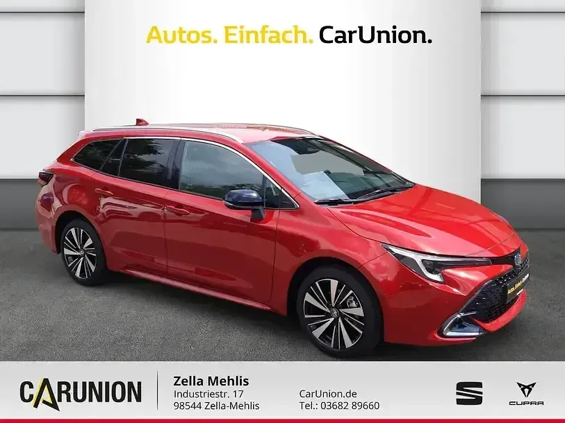 Gebraucht Toyota Corolla 140 PS (102 kW) 2025 Karminarot (rot) Kombi