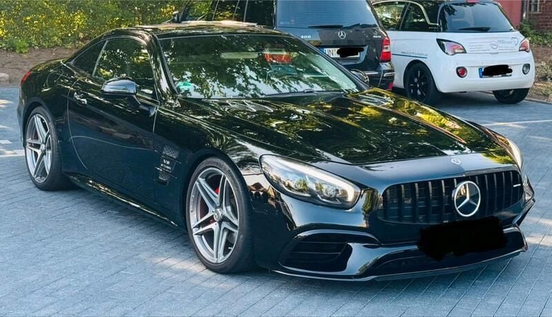 Schwarz Gebraucht 2016 Mercedes SL400 Cabrio | 42.500 € (Superpreis) - Bild 1/4
