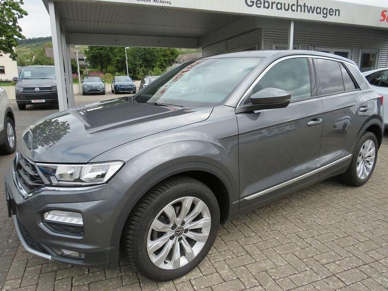 Grau Gebraucht 2021 VW T-Roc Sportline SUV | 20.950 € (Fairer Preis) - Bild 1/4