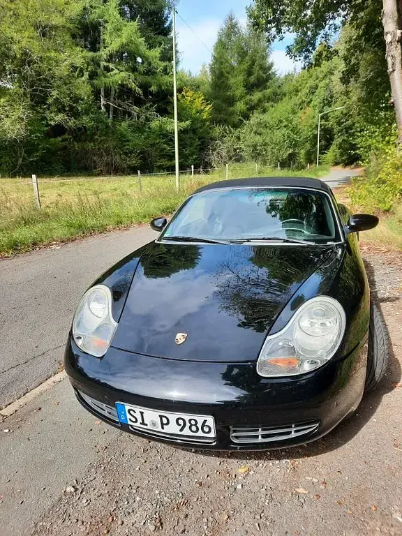 Gebraucht Porsche Boxster S 252 PS (185 kW) 2001 Schwarz Cabrio