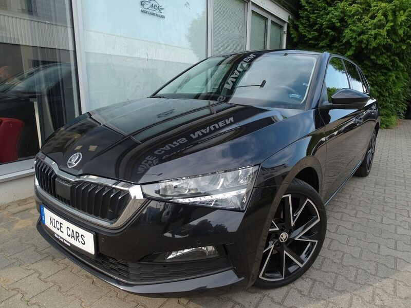Schwarz Gebraucht 2021 Skoda Scala Ambition Kleinwagen | 18.990 € (Guter Preis) - Bild 1/4