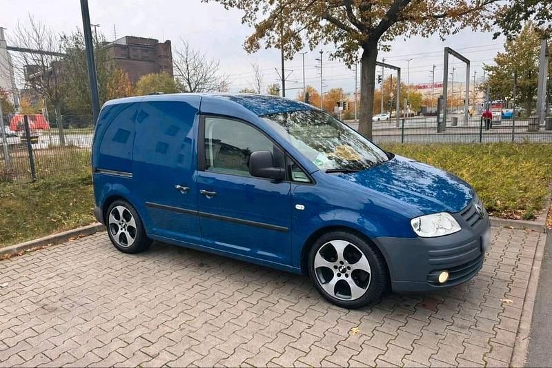 Second-hand VW Caddy 75 CP (55 kW) 2007 Albastru Monovolum