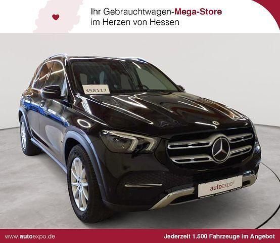Obsidianschwarz metallic Gebraucht 2021 Mercedes GLE350e SUV | 44.990 € - Bild 1/4