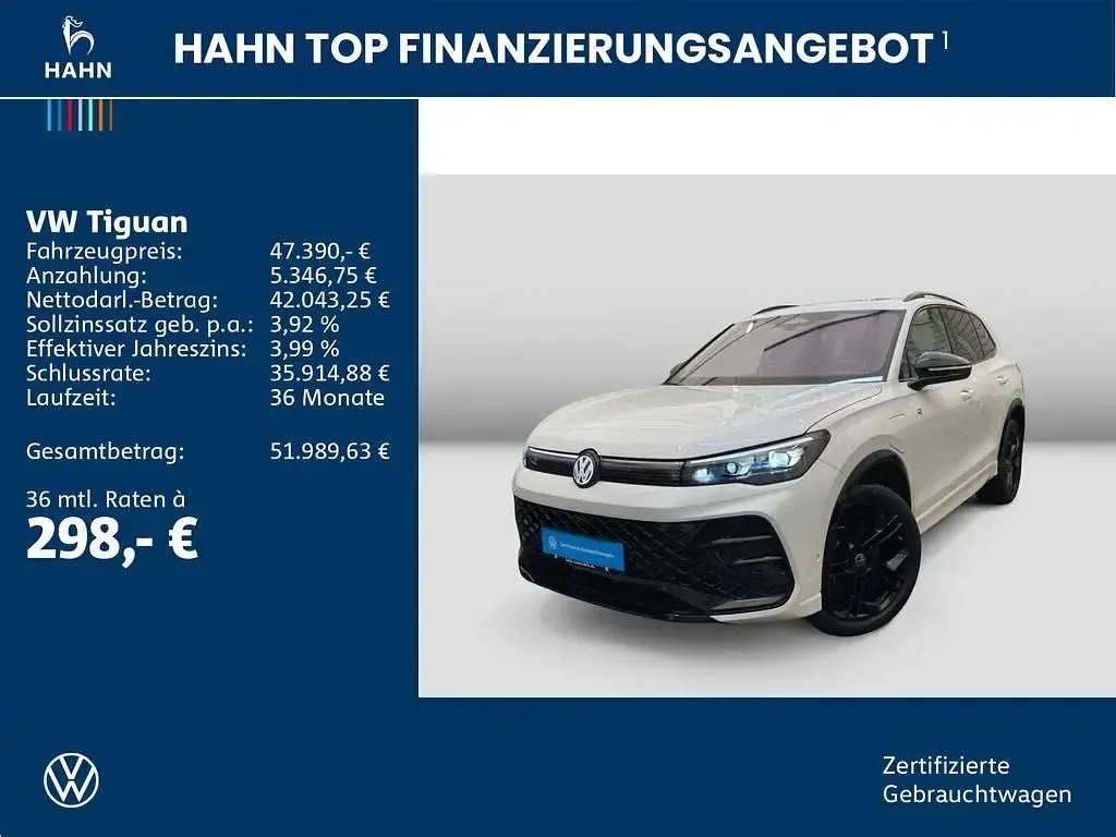 Gebraucht VW Tiguan Style 204 PS (150 kW) 2025 Weiß SUV