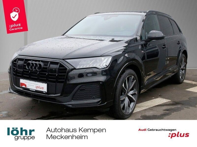 Schwarz Gebraucht 2024 Audi Q7 S-Line SUV | 72.550 € (Superpreis) - Bild 1/3