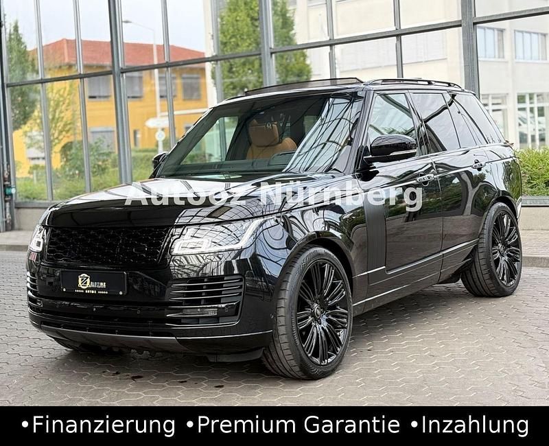 Schwarz Gebraucht 2021 Land Rover Range Rover Autobiography SUV | 69.990 € (Guter Preis) - Bild 1/4