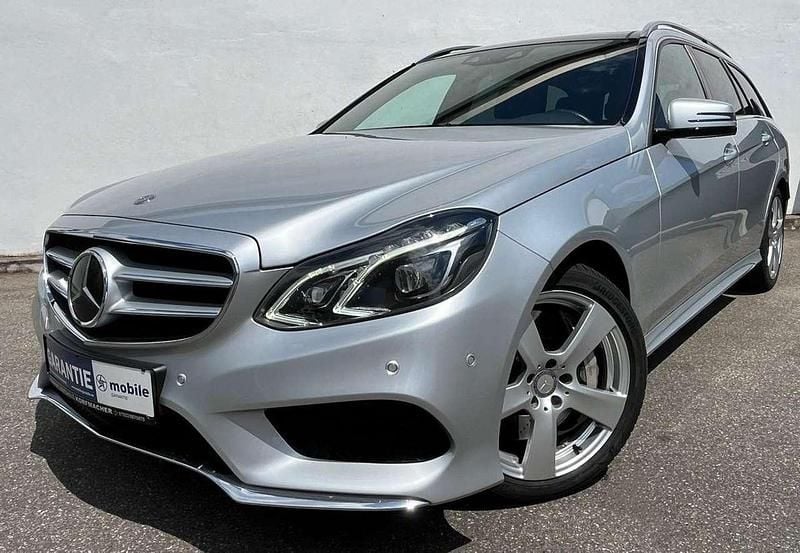 Gebraucht Mercedes E500 Avantgarde 408 PS (300 kW) 2013 Iridiumsilber  metalliclack Kombi