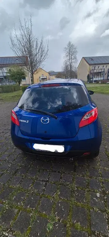 Usata Mazda 2 Impuls 75 CV (55 kW) 2008 Blu Utilitaria