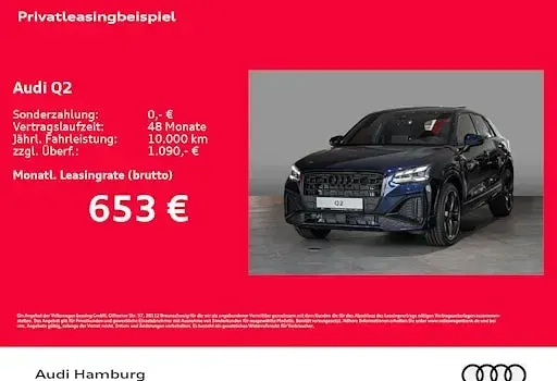 Neu Audi Q2 S-Line 150 PS (110 kW) 2026 Blau SUV