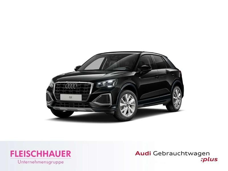 Mythosschwarz metallic Gebraucht 2025 Audi Q2 Advanced SUV | 32.990 € (Teuer) - Bild 1/4