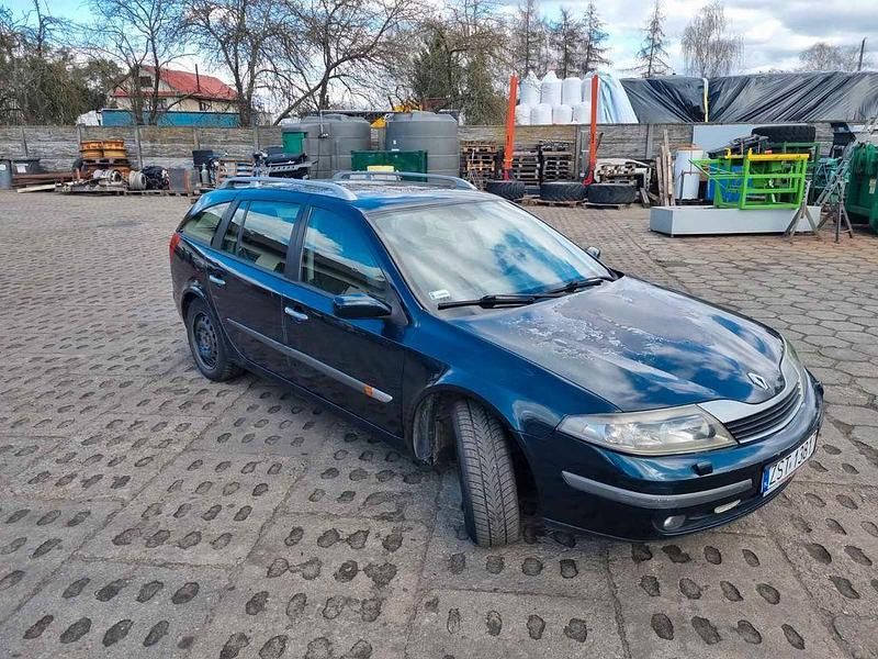 Schwarz Gebraucht 2003 Renault Laguna GrandTour Dynamique Kombi | 950 € - Bild 1/4