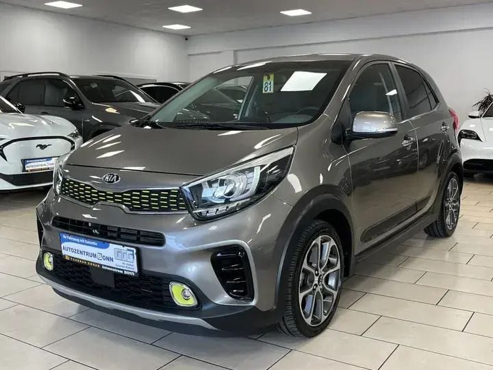 Braun Gebraucht 2021 Kia Picanto X-Line Kleinwagen | 13.870 € (Fairer Preis) - Bild 1/4