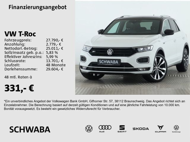 Pure white Gebraucht 2020 VW T-Roc Sportline SUV | 27.790 € (Etwas zu teuer) - Bild 1/4
