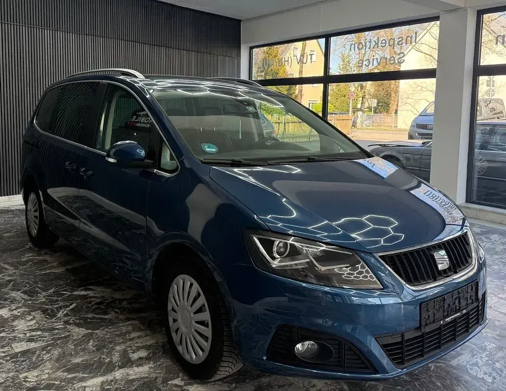 Gebraucht Seat Alhambra 177 PS (130 kW) 2014 Blau Van / Kleinbus