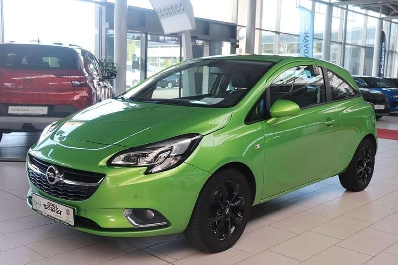Grün Gebraucht 2018 Opel Corsa Innovation Kleinwagen | 9.690 € (Fairer Preis) - Bild 1/2