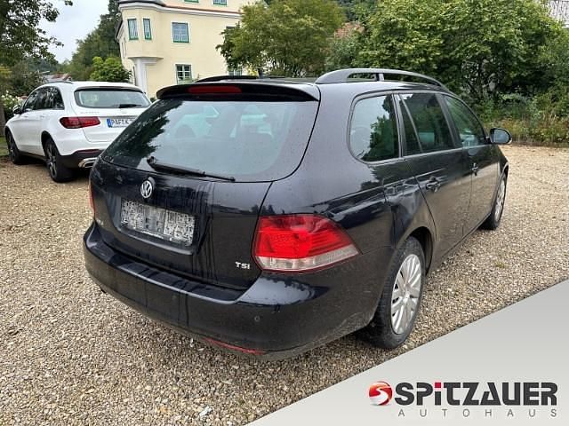 Gebraucht VW Golf VII Trendline 105 PS (77 kW) 2012 Schwarz Kombi