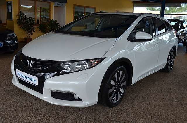 Weiss Gebraucht 2014 Honda Civic Sport Kombi | 13.880 € (Etwas zu teuer) - Bild 1/4