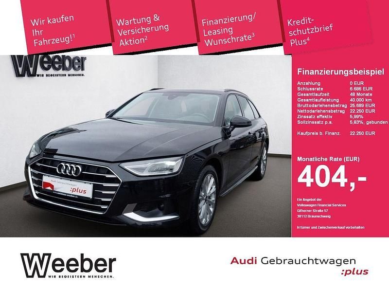 Second-hand Audi A4 Advanced Plus 163 CP (119 kW) 2022 Negru Break
