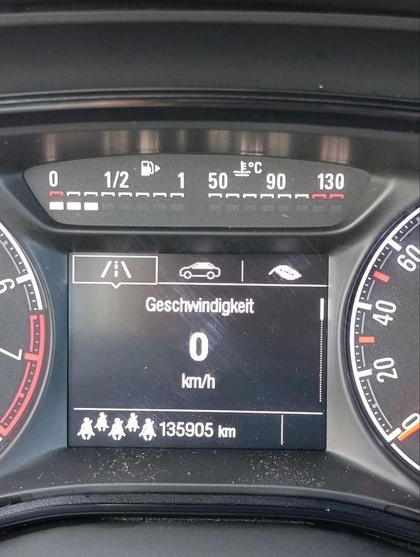 Gebraucht Opel Zafira 140 PS (102 kW) 2017 Schwarz Van / Kleinbus