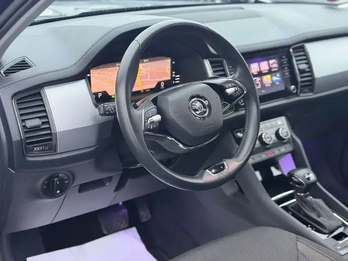 Gebraucht Skoda Kodiaq Ambition 150 PS (110 kW) 2023 Blau SUV
